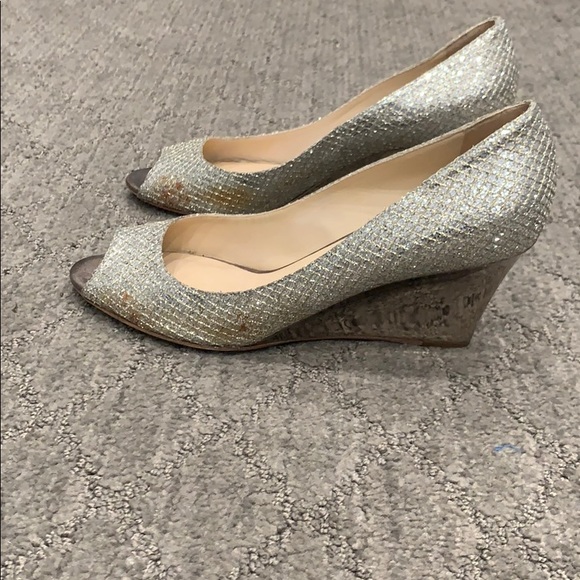 Jimmy Choo glitter wedges - Picture 2 of 4